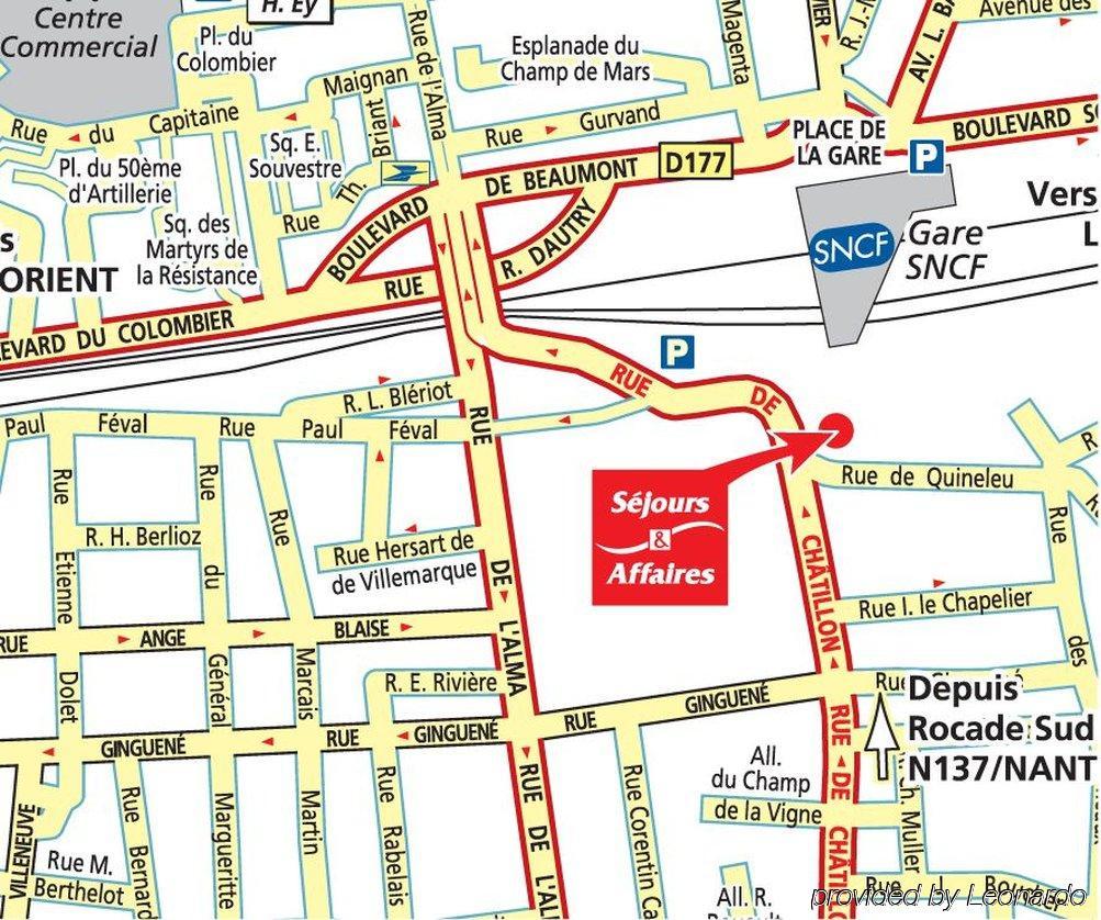 Sejours & Affaires Rennes De Bretagne Apart otel Dış mekan fotoğraf